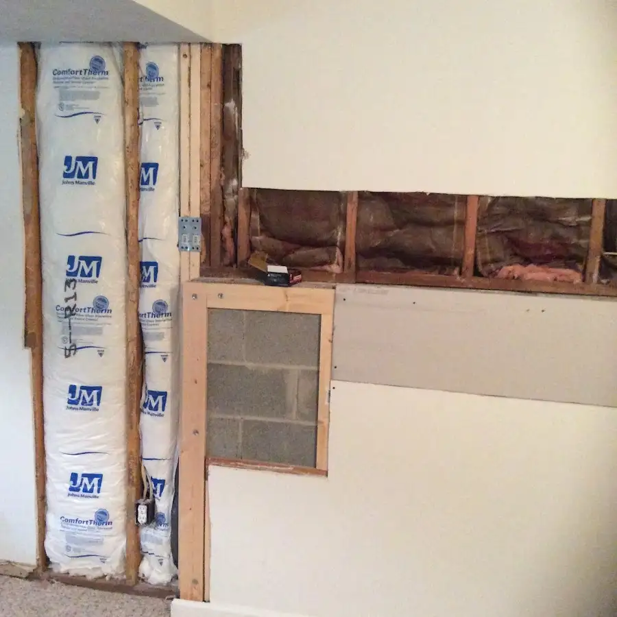 Wall insulation replacement during Odor Removal & Deodorization in Beavercreek